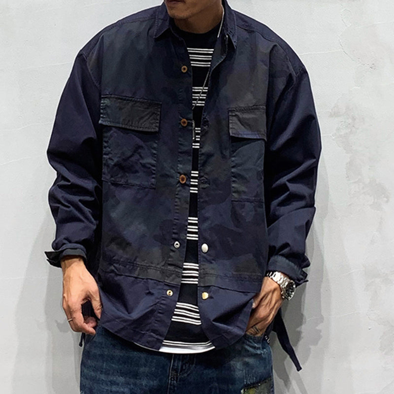 Japanese Camouflage Shirt Jacket