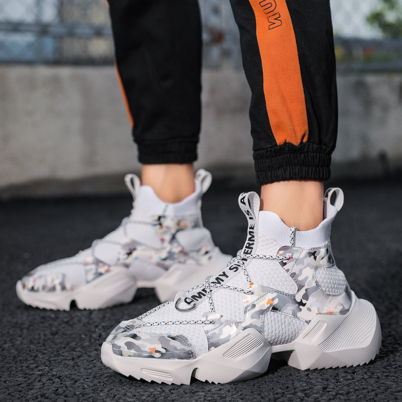2020 Flying Knit High Top Socks Sneakers
