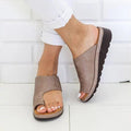 Simple Casual Platform Slippers