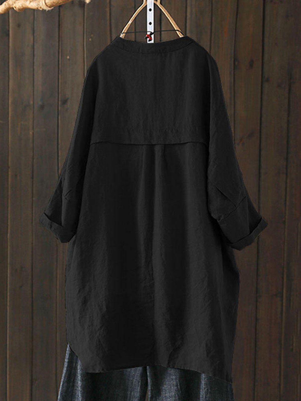 Long Sleeve Linen Shirts & Tops