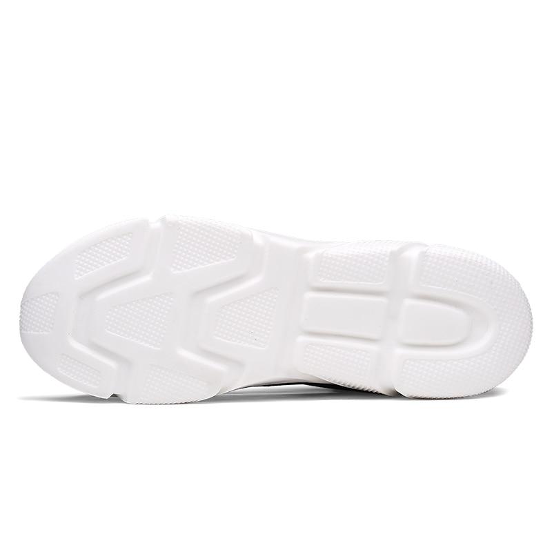 Men Knit Upper Breathable Sport Shoes