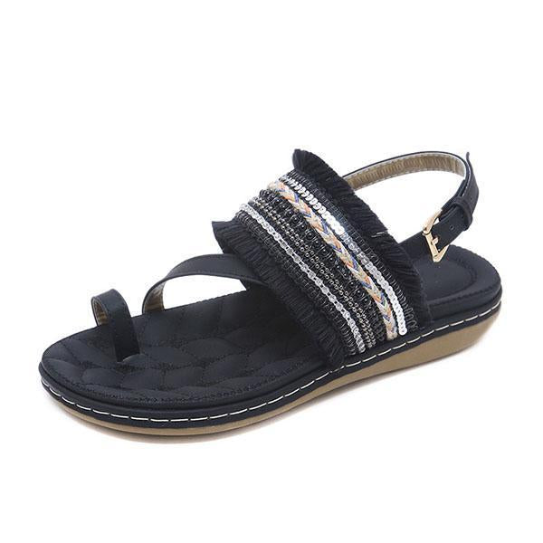 Fashion Casual Fringed Beach Sandals