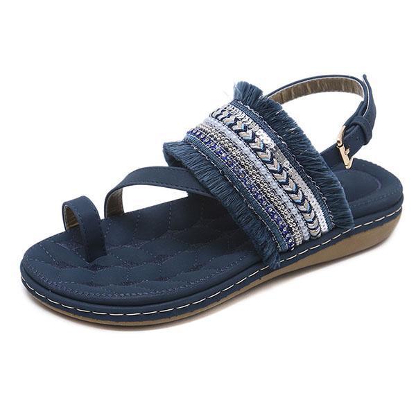 Fashion Casual Fringed Beach Sandals