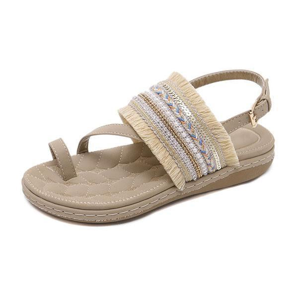 Fashion Casual Fringed Beach Sandals