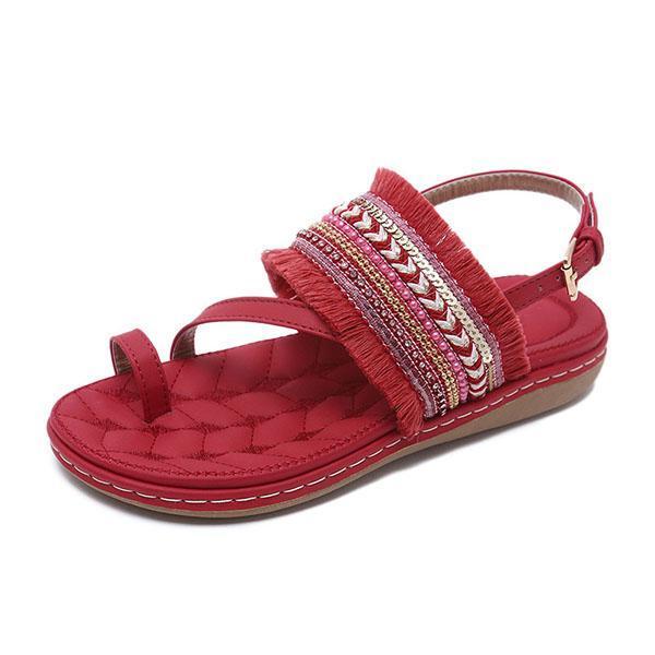 Fashion Casual Fringed Beach Sandals
